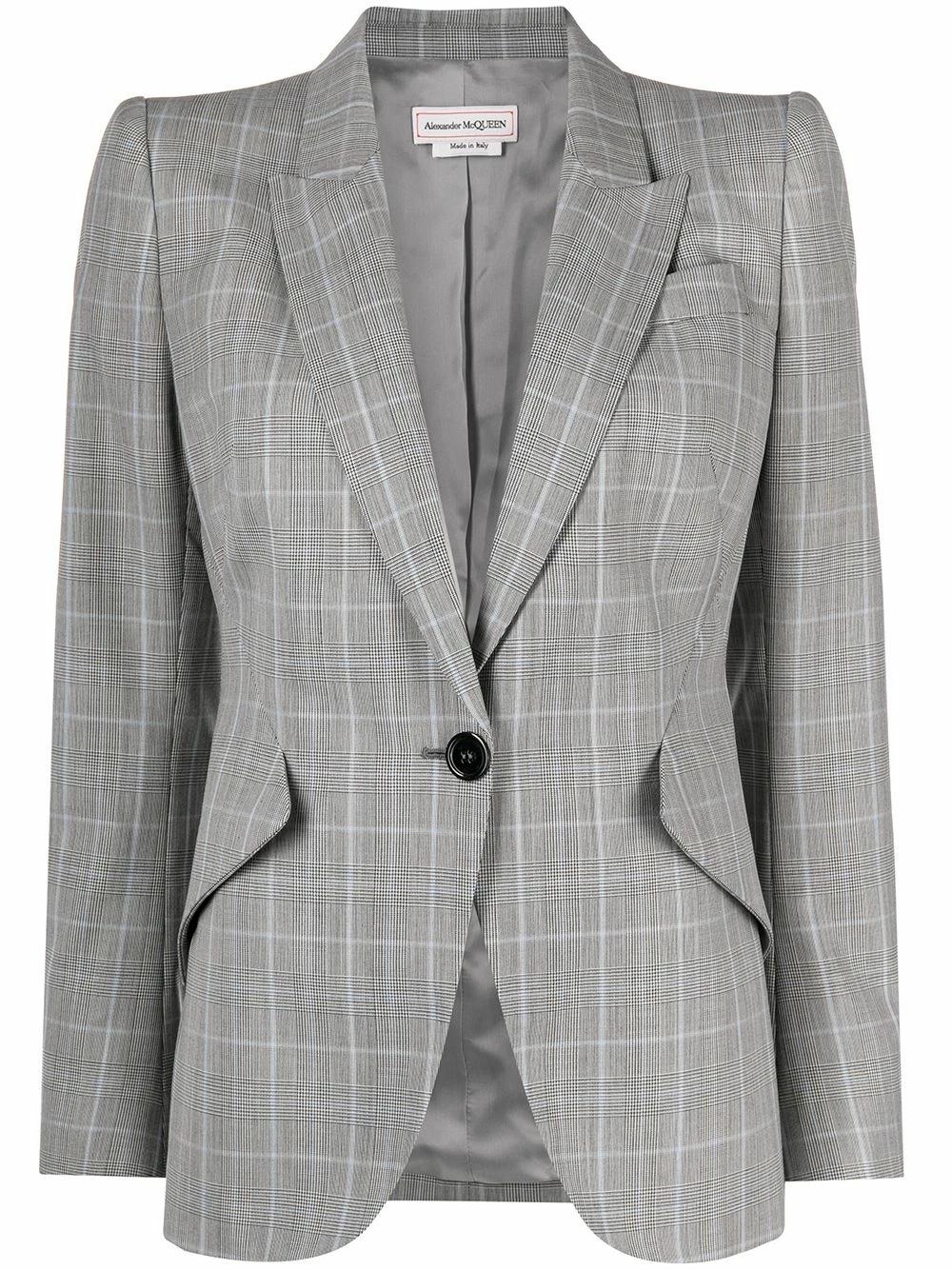 Alexander McQueen Button front blazer 1 Alexander McQueen button-front blazer