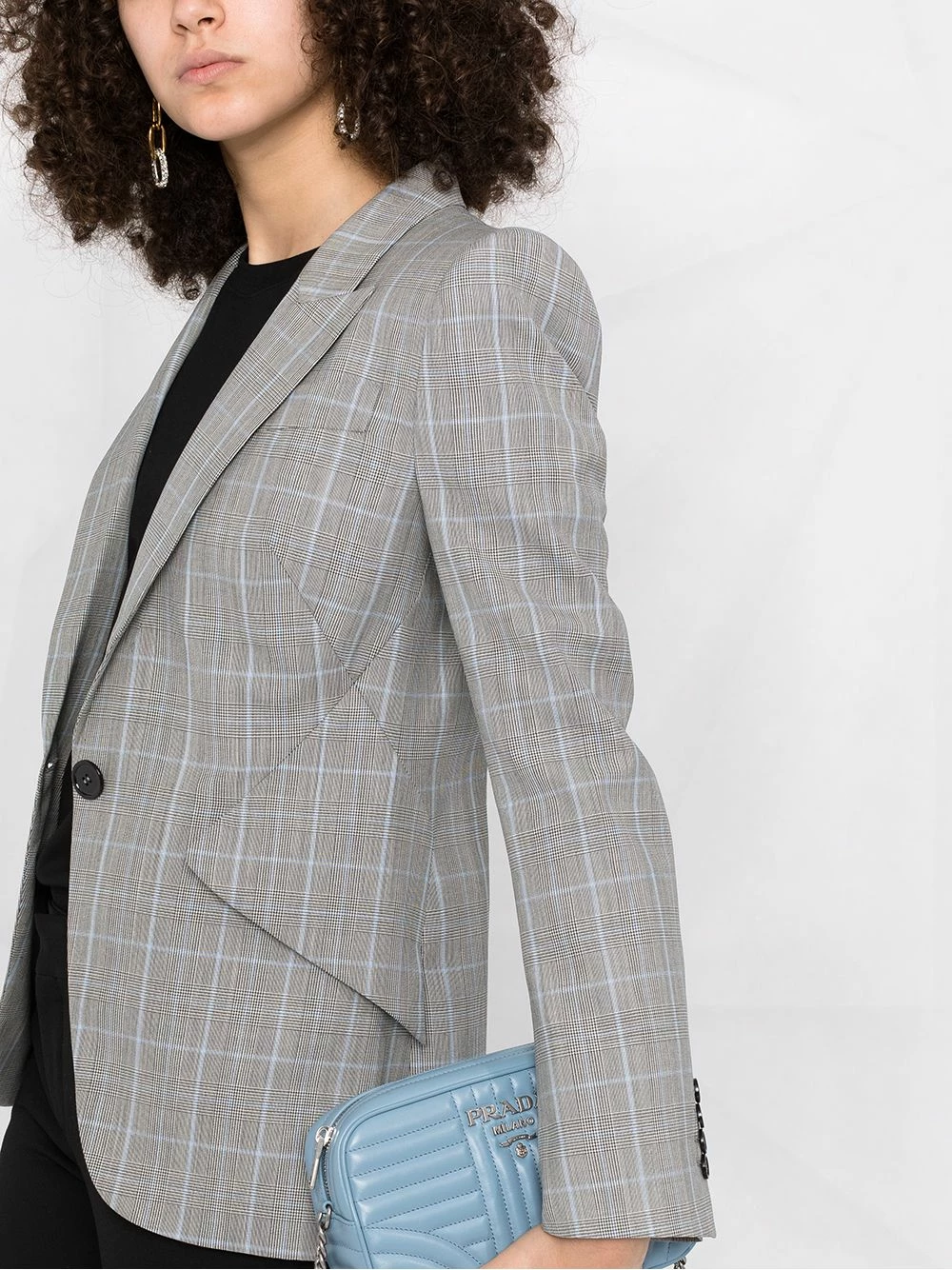 Alexander McQueen Button front blazer 5 Alexander McQueen button-front blazer