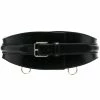 Alexander McQueen wide leather belt