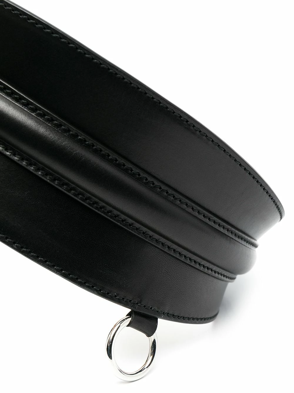 Alexander McQueen Wide leather belt 2 Alexander McQueen wide leather belt