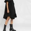 Alexander McQueen ruffle-trim cotton-poplin shirtdress
