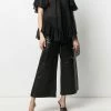 Alexander McQueen sheer ruffled blouse