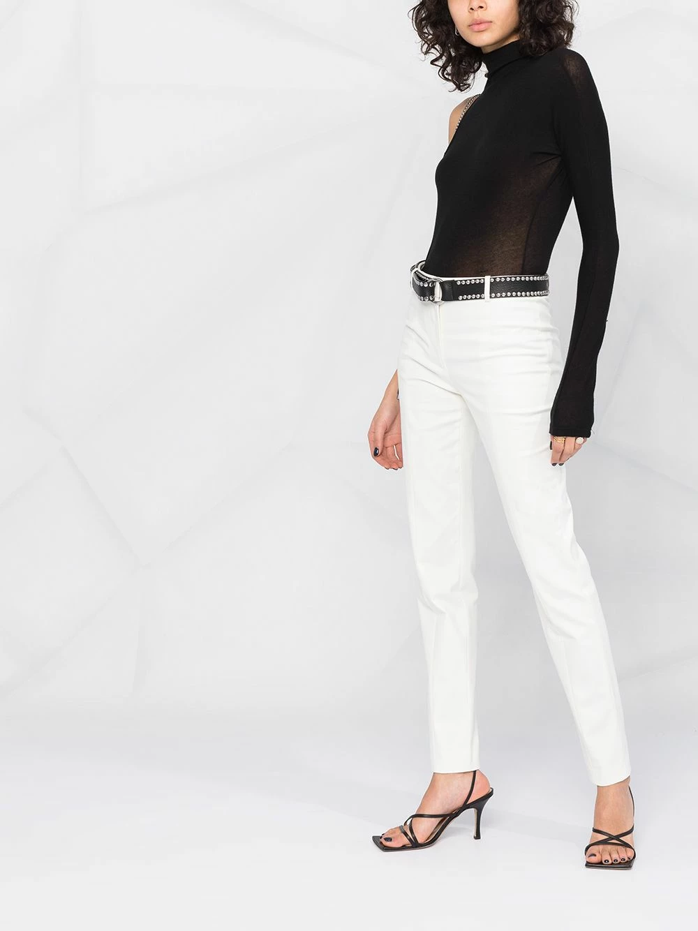 Alexander McQueen High waisted tapered trousers 6 Alexander McQueen high-waisted tapered trousers