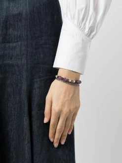 Alexander McQueen layered beaded bracelet