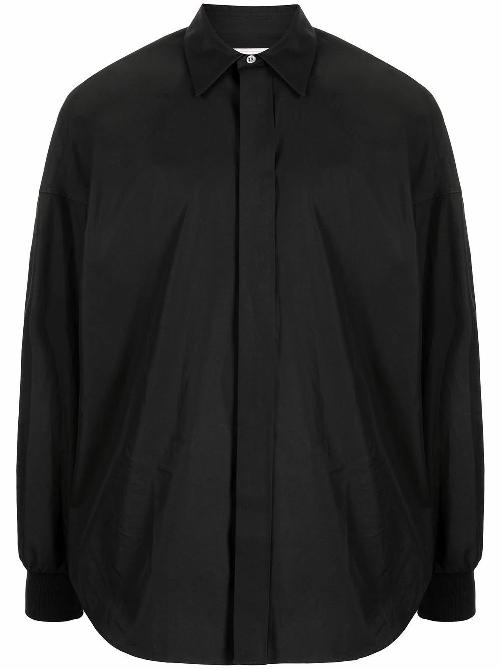 Alexander McQueen Drop shoulder long sleeve shirt 1 Alexander McQueen drop-shoulder long-sleeve shirt