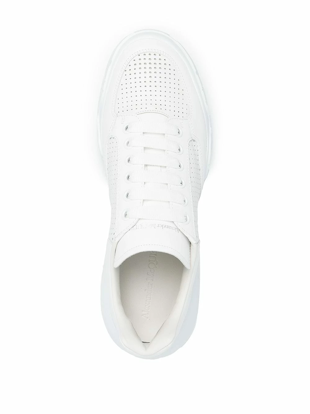 Alexander McQueen Perforated leather sneakers 4 Alexander McQueen perforated leather sneakers