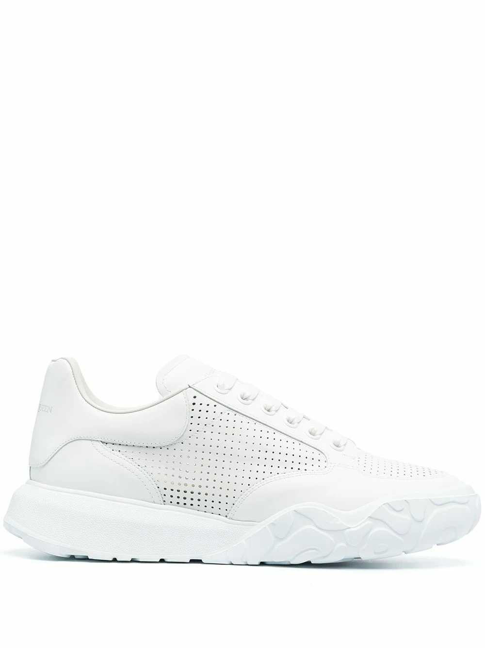 Alexander McQueen Perforated leather sneakers 1 Alexander McQueen perforated leather sneakers