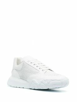 Alexander McQueen perforated leather sneakers