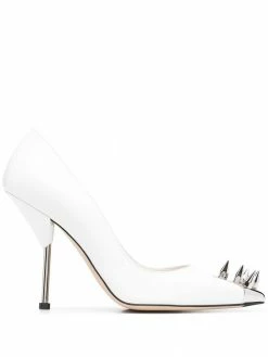 Alexander McQueen Punk Stud pointed pumps