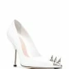 Alexander McQueen Punk Stud pointed pumps