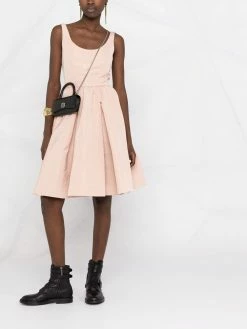 Alexander McQueen flared A-line day dress