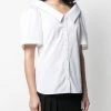 Alexander McQueen V neck cotton blouse 7 Alexander McQueen V-neck cotton blouse
