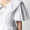 Alexander McQueen Puff sleeve poplin dress 11 Alexander McQueen puff-sleeve poplin dress