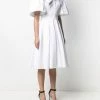 Alexander McQueen Puff sleeve poplin dress 9 Alexander McQueen puff-sleeve poplin dress