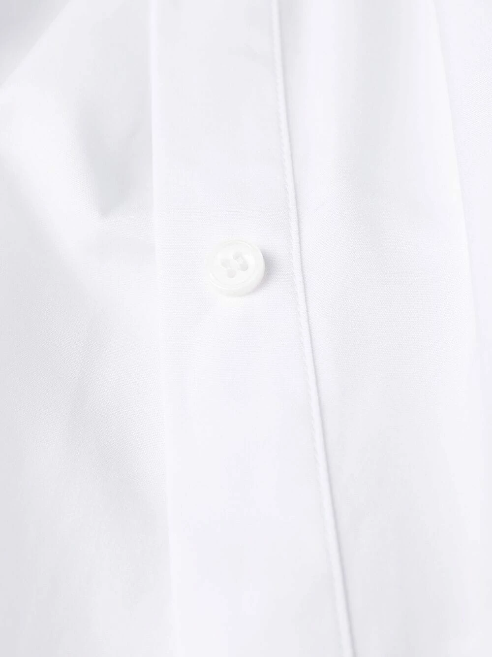 Alexander McQueen Flared draped back shirtdress 9 Alexander McQueen flared draped-back shirtdress