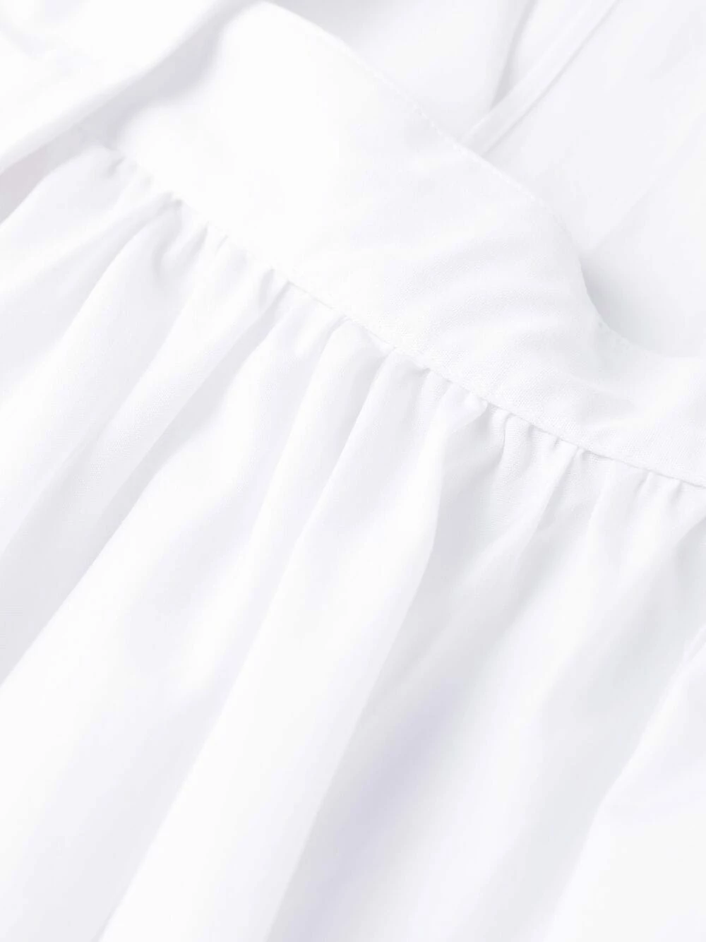 Alexander McQueen Flared draped back shirtdress 8 Alexander McQueen flared draped-back shirtdress