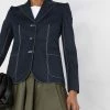 Alexander McQueen cotton-gabardine blazer