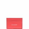 Alexander McQueen logo-print leather cardholder