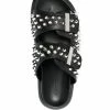 Alexander McQueen stud-embellished oversized-sole sandals