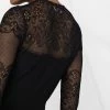 Alexander McQueen lace ribbed-knit cardigan