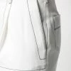 Alexander McQueen contrast-stitching cotton shorts