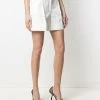 Alexander McQueen contrast-stitching cotton shorts