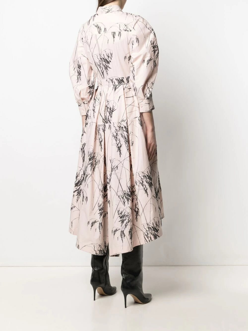 Alexander McQueen Botanical print cotton shirtdress 4 Alexander McQueen botanical-print cotton shirtdress