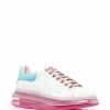 Alexander McQueen Oversized transparent-sole sneakers