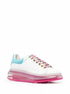 Alexander McQueen Oversized transparent-sole sneakers