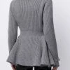 Alexander McQueen rib-knit peplum cardigan