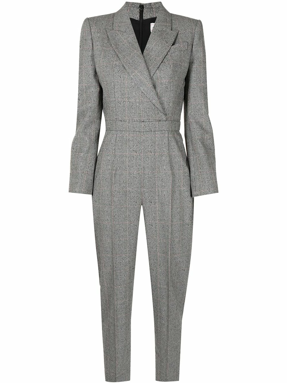 Alexander McQueen Peak lapel tailored jumpsuit 1 Alexander McQueen peak-lapel tailored jumpsuit