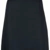 Alexander McQueen rear-pleated straight-fit skirt