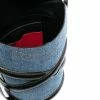 Alexander McQueen The Curve denim bucket bag