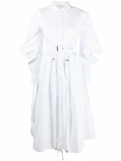 Alexander McQueen poplin parka shirtdress