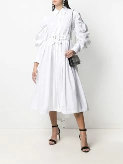 Alexander McQueen poplin parka shirtdress