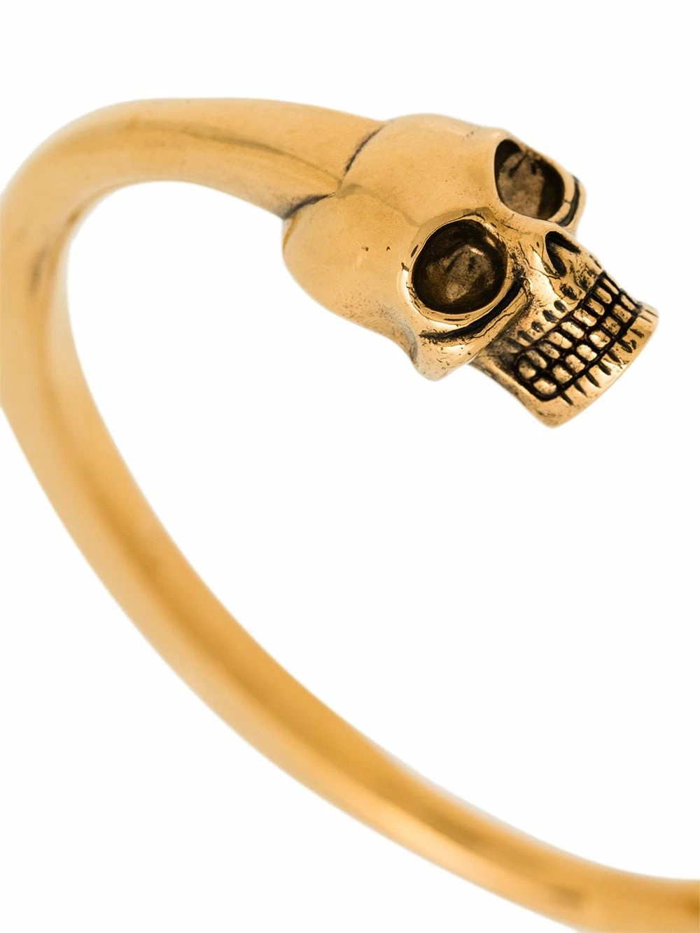 Alexander McQueen Twin skull cuff 3 Alexander McQueen twin skull cuff
