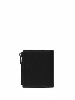 Alexander McQueen graffiti tonal logo mini wallet