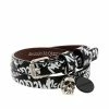 Alexander McQueen grafitti print wraparound bracelet