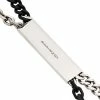 Alexander McQueen Graffiti logo chain necklace
