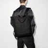 Alexander McQueen De Manta logo-tape backpack
