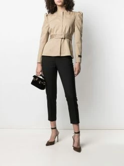 Alexander McQueen high-waist cropped trousers