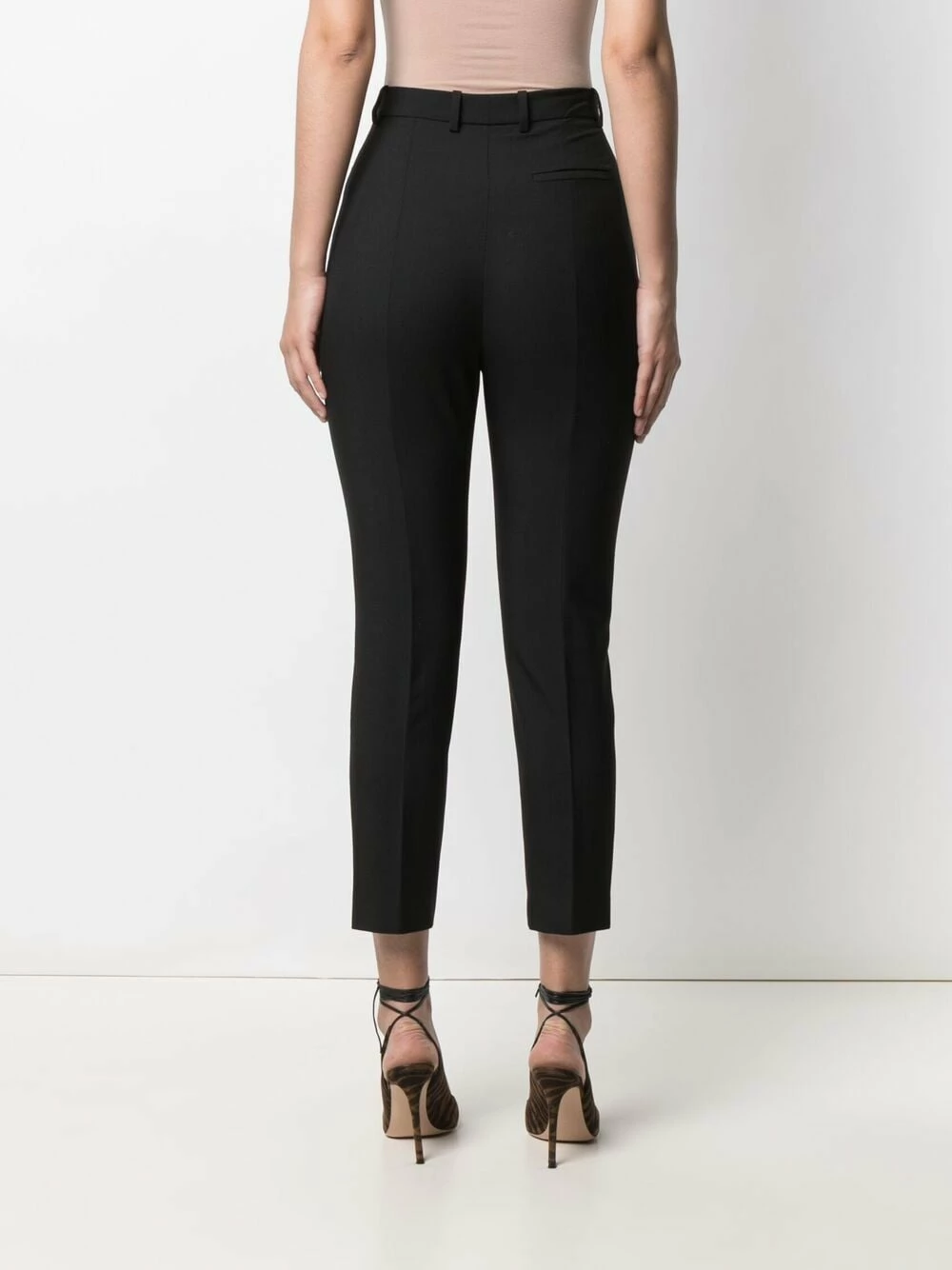 Alexander McQueen High waist cropped trousers 4 Alexander McQueen high-waist cropped trousers
