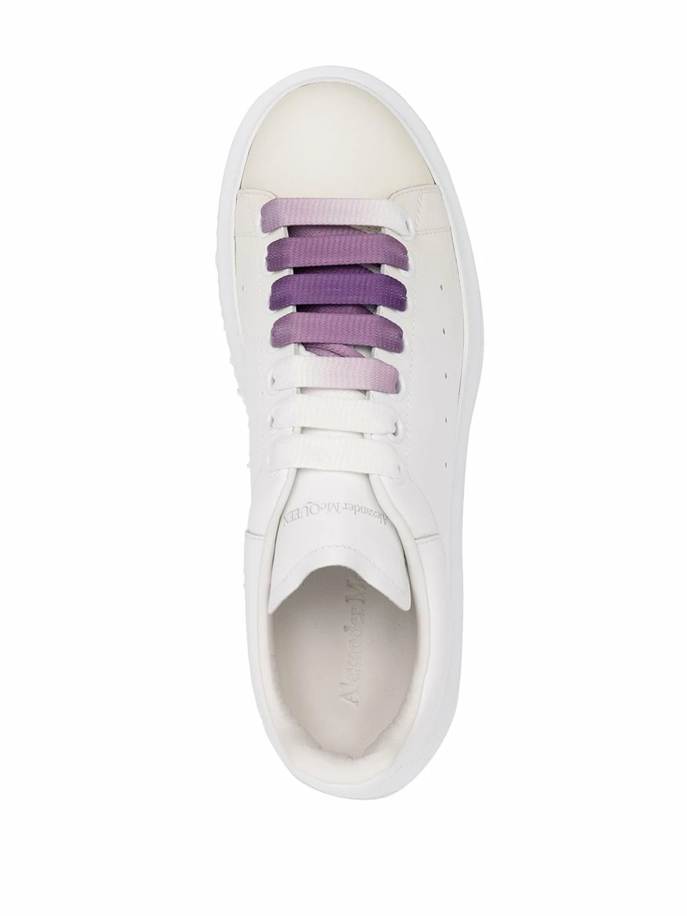 Alexander McQueen Round toe lace up sneakers 4 Alexander McQueen round-toe lace-up sneakers