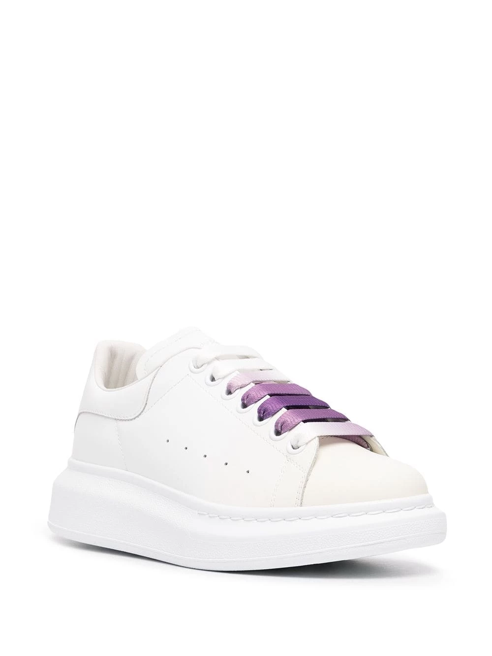Alexander McQueen Round toe lace up sneakers 2 Alexander McQueen round-toe lace-up sneakers