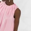 Alexander McQueen pleated sleeveless blouse