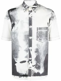 Alexander McQueen X-Ray print shirt