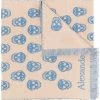 Alexander McQueen Skull reversible scarf