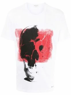 Alexander McQueen Punk Skull oversized T-shirt