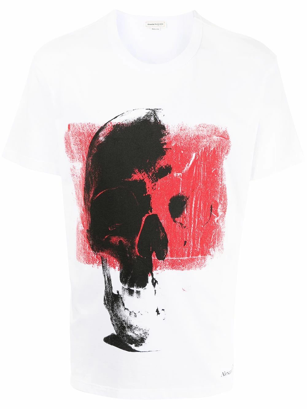 Alexander McQueen Punk Skull oversized T shirt 1 Alexander McQueen Punk Skull oversized T-shirt