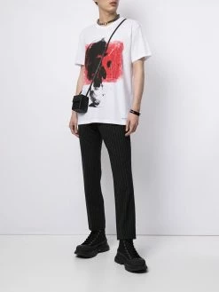 Alexander McQueen Punk Skull oversized T-shirt